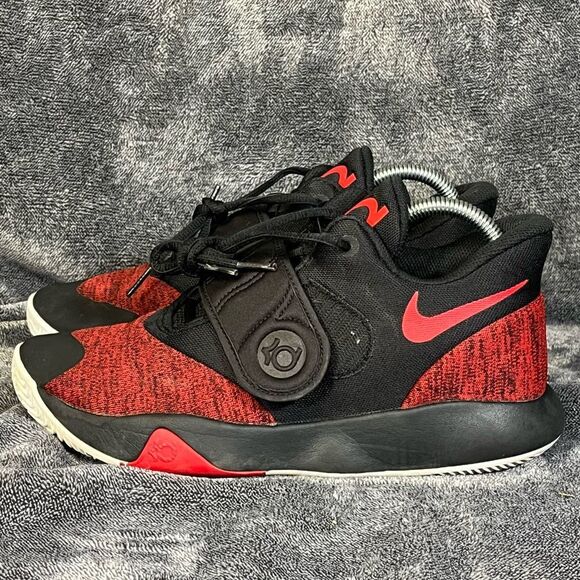 Nike KD Trey 5 AA7067-006 Red Black Basketball Shoes Men’s Size 7.5